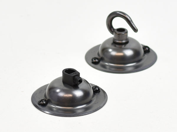 Steel Ceiling Rose | Dome | Bronze - Vendimia Lighting Co.