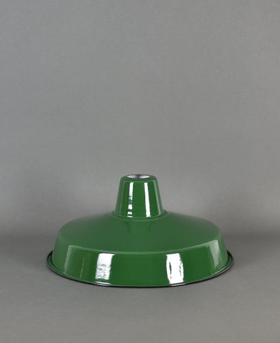 Enamel Shade | Industrial | Classic Green - Vendimia Lighting Co.
