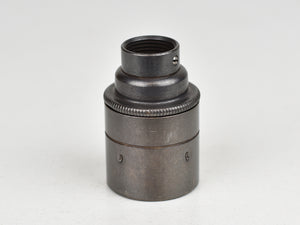 E27 Brass Bulb Holder | 20mm Conduit Fitting | Plain Bronze - Vendimia Lighting Co.