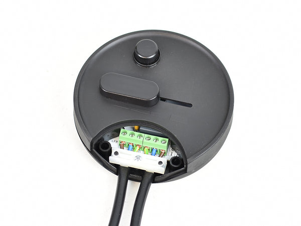 LED Inline Foot Dimmer Switch | Black - Vendimia Lighting Co.