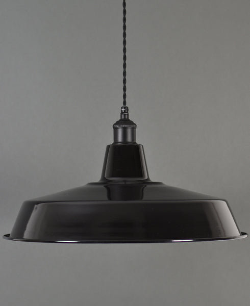 Ceiling Pendant | XL Industrial | Jet Black - Vendimia Lighting Co.