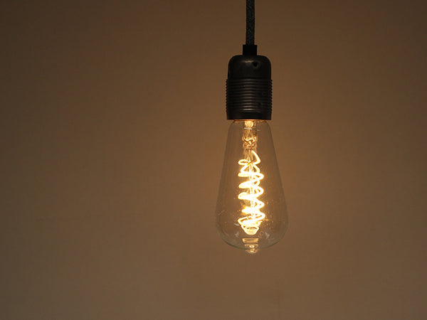 LED Vintage Filament Bulb | ST64 | Spiral - Vendimia Lighting Co.