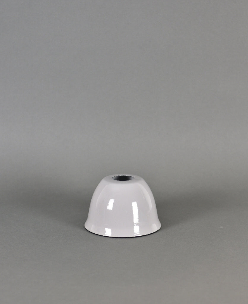 Enamel Shade | Bell | Beige Grey - Vendimia Lighting Co.