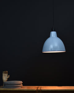 Ceiling Pendant | Large Dome | Dove Grey - Vendimia Lighting Co.