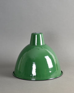 Enamel Shade | Large Dome | Classic Green - Vendimia Lighting Co.