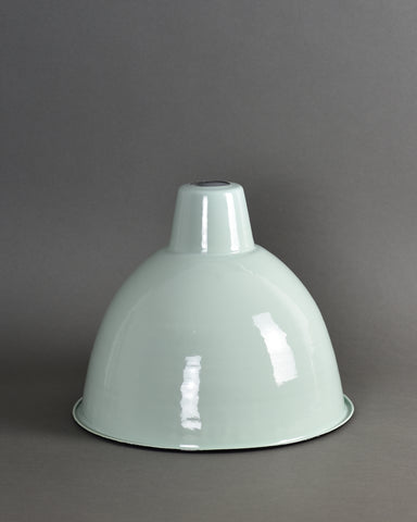 Enamel Shade | Large Dome | Mint Green - Vendimia Lighting Co.