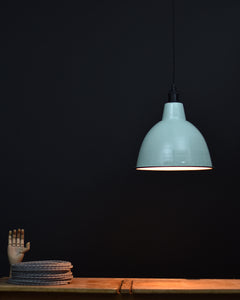 Ceiling Pendant | Large Dome | Mint Green - Vendimia Lighting Co.