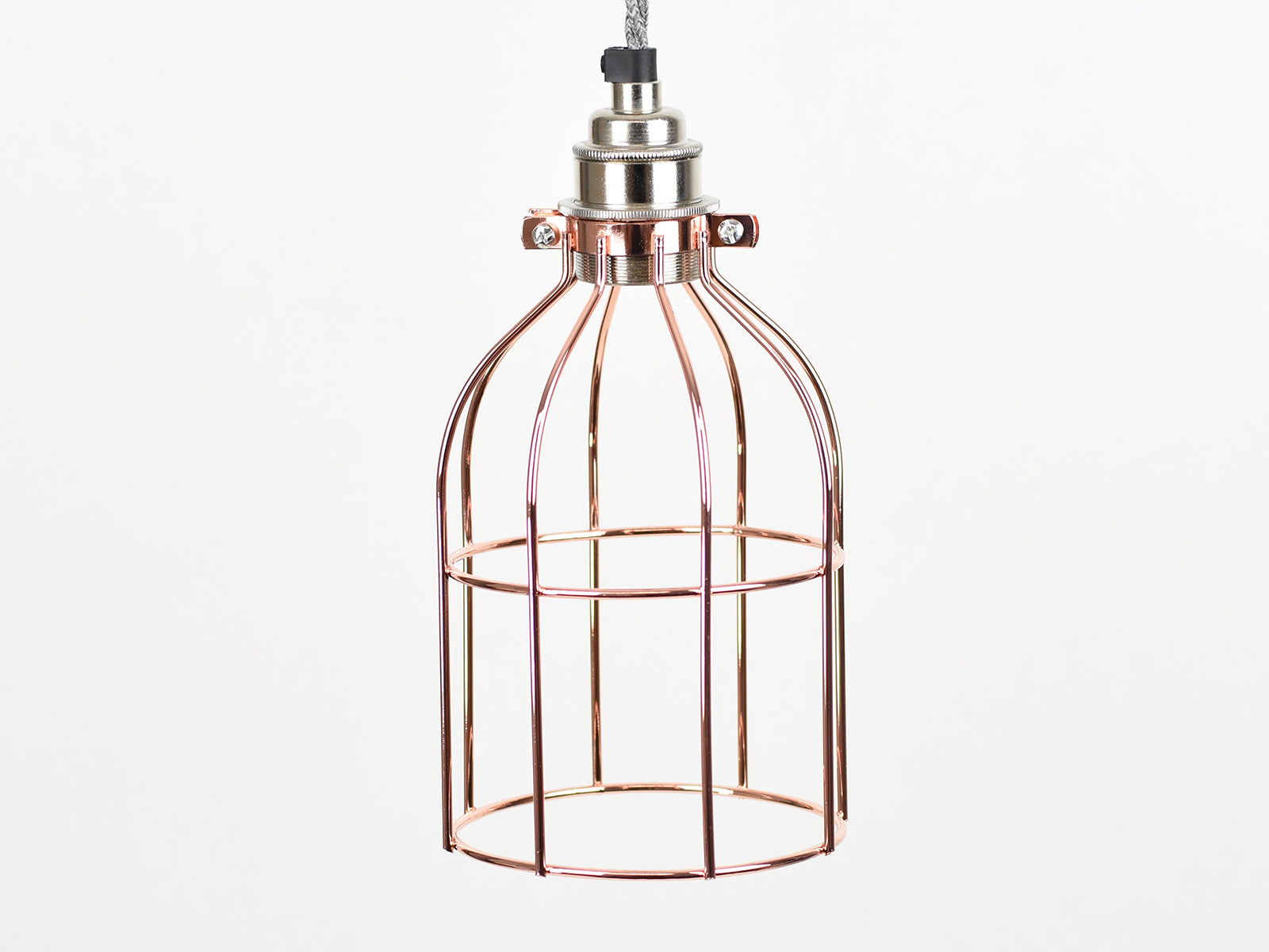 Cage Shade | Bird Cage | Polished Copper - Vendimia Lighting Co.