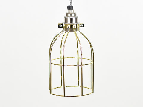 Cage Shade | Bird Cage | Pure Gold - Vendimia Lighting Co.