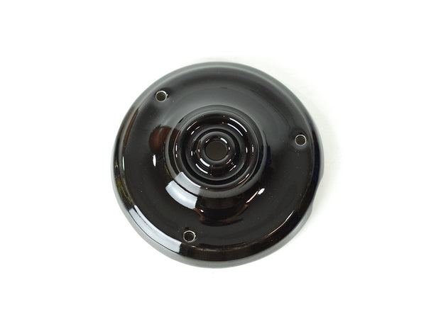Porcelain Ceiling Rose | Jet Black - Vendimia Lighting Co.