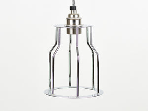 Cage Shade | Bottleneck | Polished Silver - Vendimia Lighting Co.