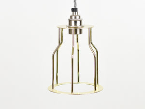 Cage Shade | Bottleneck | Pure Gold - Vendimia Lighting Co.