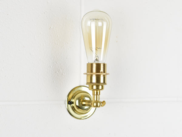 Wall Light | Brass Knuckle Joint | 4 Colours - Vendimia Lighting Co.