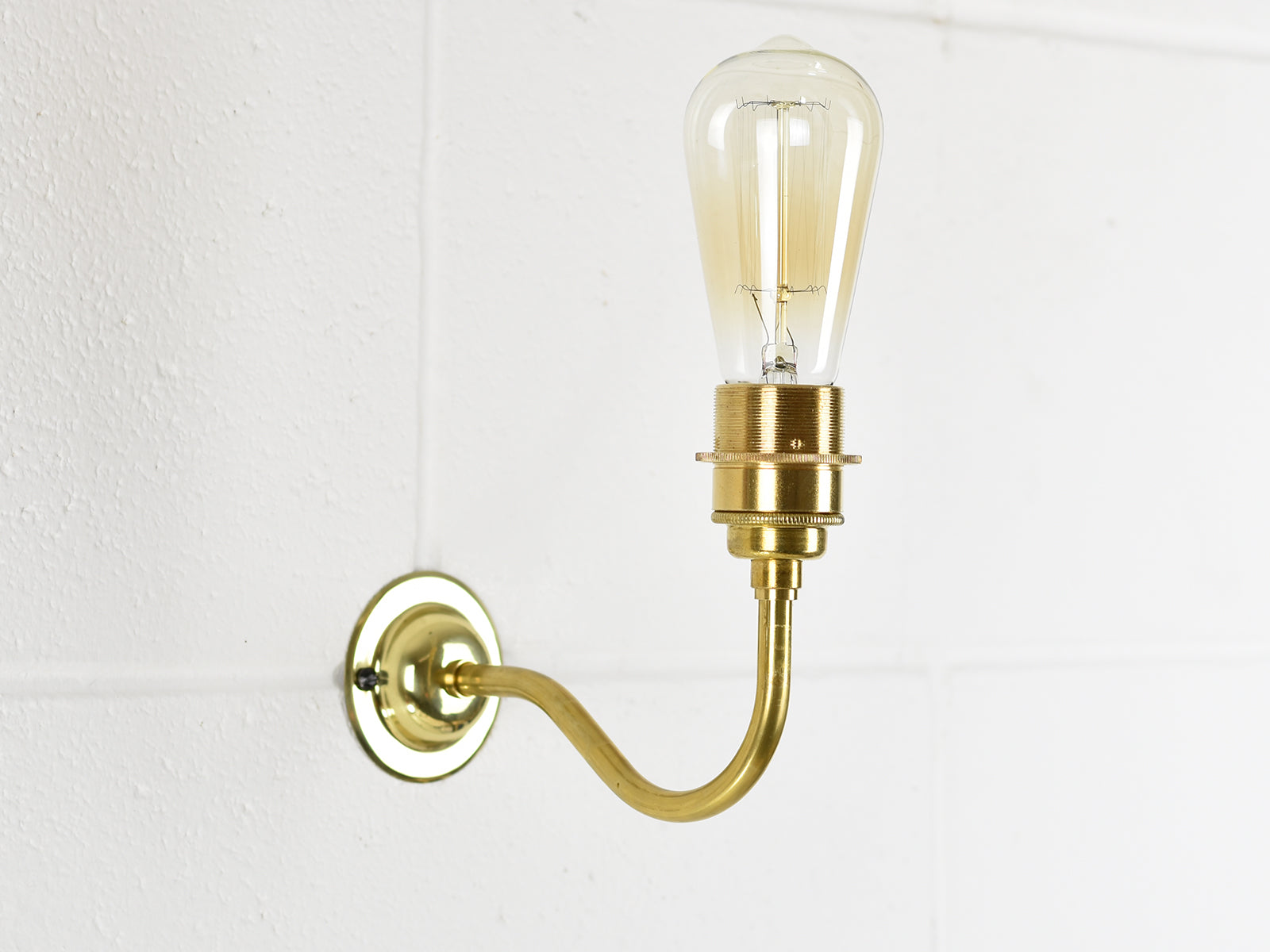 Wall Light | Swan Neck Tube | 4 Colours - Vendimia Lighting Co.