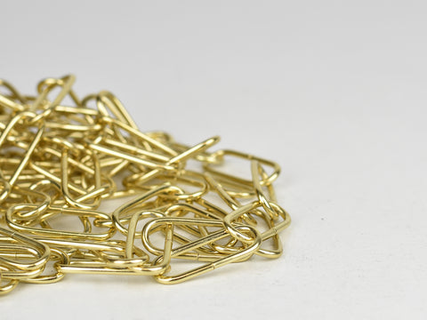 Metal Suspension Chain | Polished Brass - Vendimia Lighting Co.