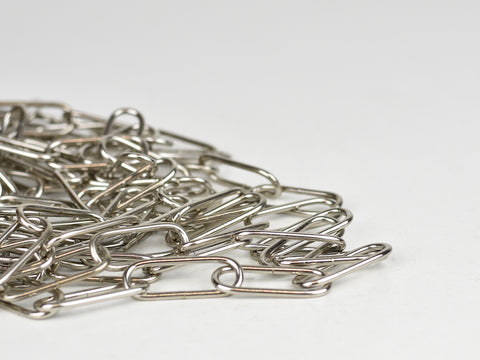 Metal Suspension Chain | Polished Silver - Vendimia Lighting Co.