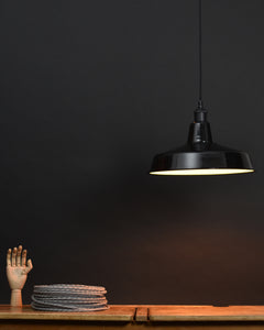 Ceiling Pendant | Industrial | Jet Black - Vendimia Lighting Co.