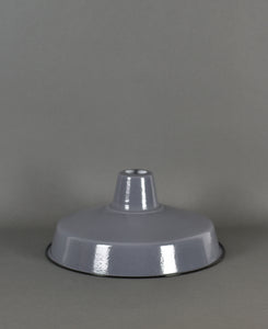 Enamel Shade | Industrial | Dark Grey - Vendimia Lighting Co.