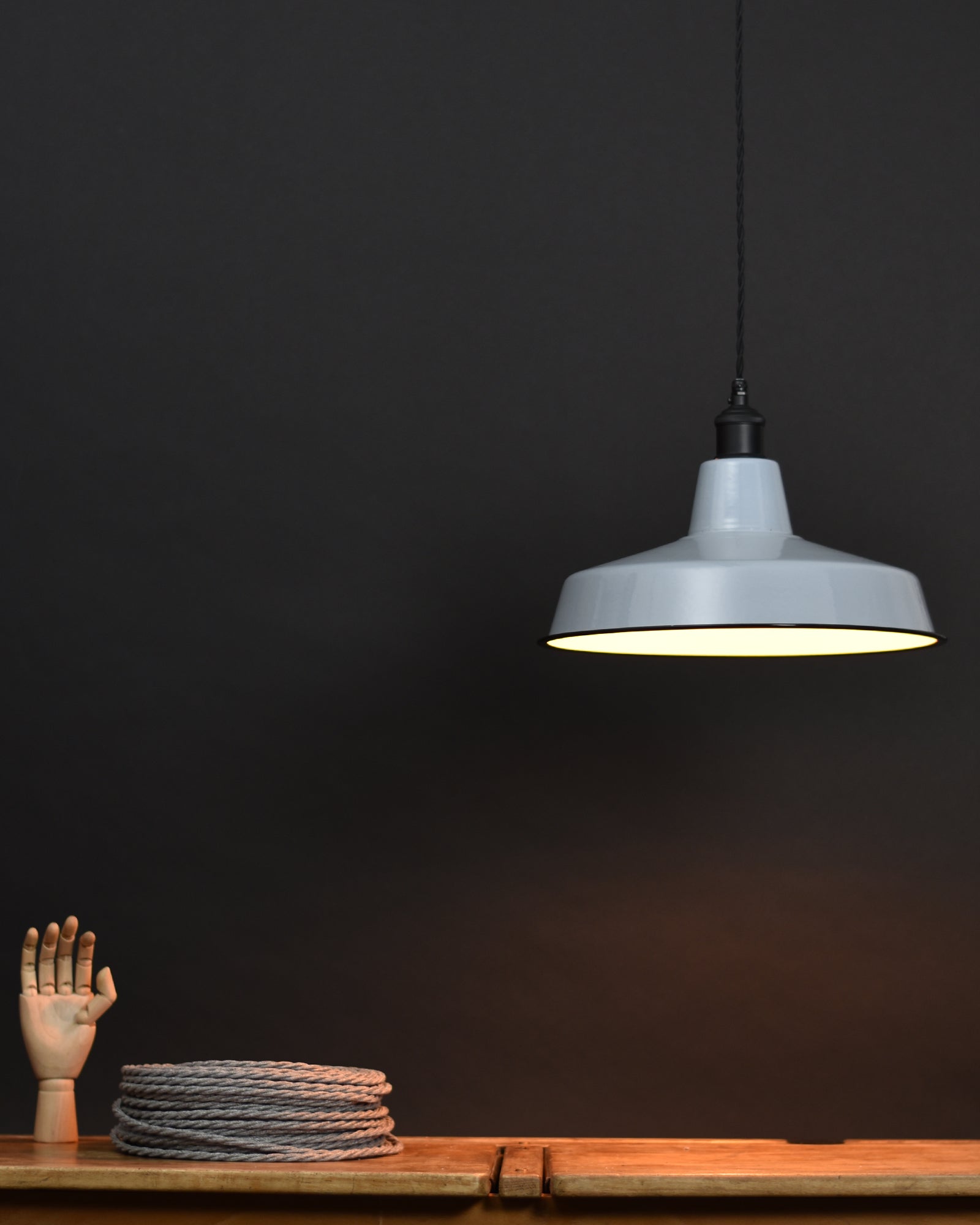 Ceiling Pendant | Industrial | Dove Grey - Vendimia Lighting Co.