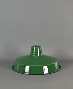 Enamel Shade | Industrial | Classic Green - Vendimia Lighting Co.