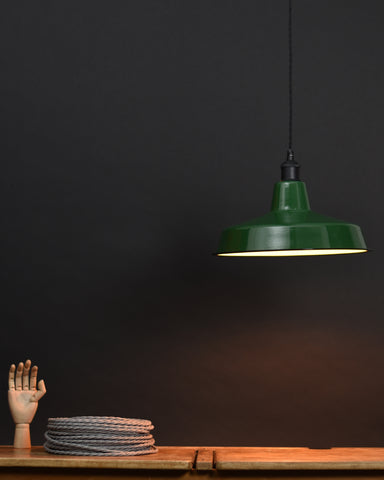 Ceiling Pendant | Industrial | Classic Green - Vendimia Lighting Co.