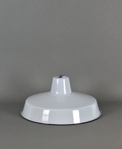 Enamel Shade | Industrial | Dove Grey - Vendimia Lighting Co.