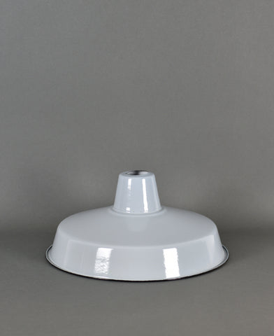 Enamel Shade | Industrial | Dove Grey - Vendimia Lighting Co.