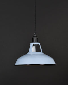 Ceiling Pendant | Industrial Open Top | Dove Grey - Vendimia Lighting Co.