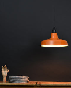 Ceiling Pendant | Industrial | Orange - Vendimia Lighting Co.