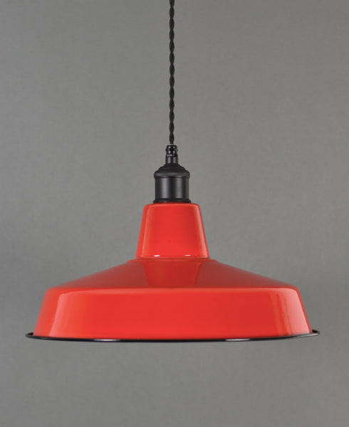 Ceiling Pendant | Industrial | Bright Red - Vendimia Lighting Co.