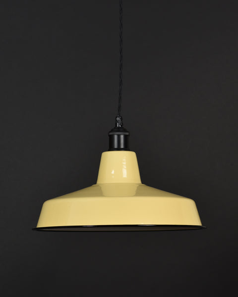 Ceiling Pendant | Industrial | Pale Yellow - Vendimia Lighting Co.