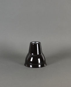 Enamel Shade | Cone | Jet Black - Vendimia Lighting Co.