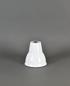 Enamel Shade | Cone | Brilliant White - Vendimia Lighting Co.
