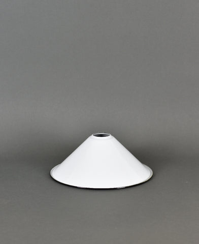 Enamel Shade | Coolie | Brilliant White - Vendimia Lighting Co.