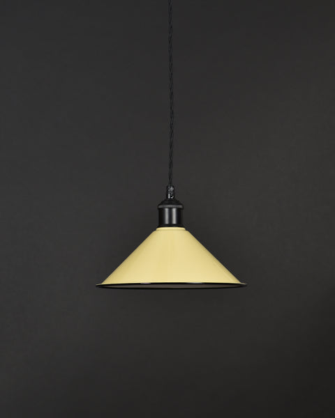 Ceiling Pendant | Coolie | Pale Yellow - Vendimia Lighting Co.