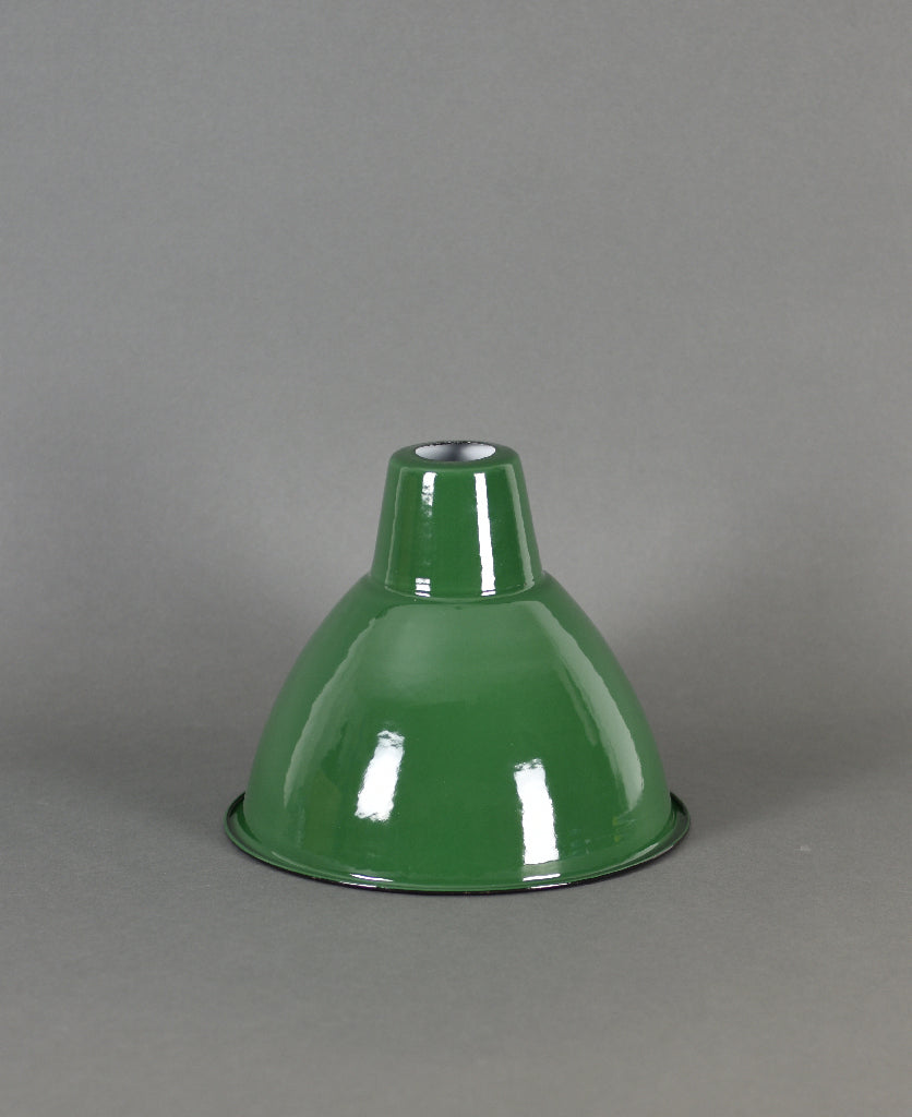 Enamel Shade | Dome | Classic Green - Vendimia Lighting Co.