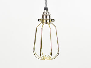 Cage Shade | Drop | Pure Gold - Vendimia Lighting Co.