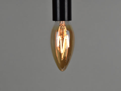 E14 LED Filament Bulb | C35 | Spiral - Vendimia Lighting Co.