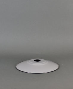 Enamel Shade | Flat | Beige Grey - Vendimia Lighting Co.