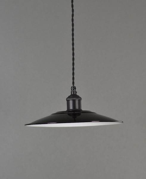 Ceiling Pendant | Flat | Jet Black - Vendimia Lighting Co.