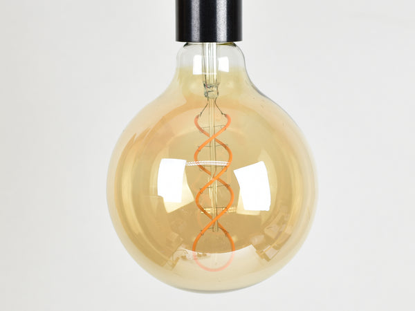 B22 LED Filament Bulb | G125 | Spiral - Vendimia Lighting Co.