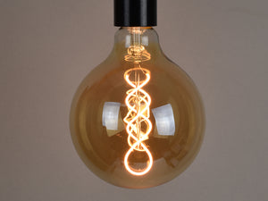 B22 LED Filament Bulb | G125 | Spiral - Vendimia Lighting Co.