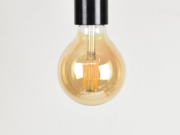 E27 LED Filament Bulb | G80 | Amber - Vendimia Lighting Co.