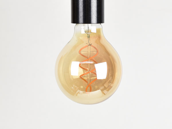 B22 LED Filament Bulb | G80 | Spiral - Vendimia Lighting Co.