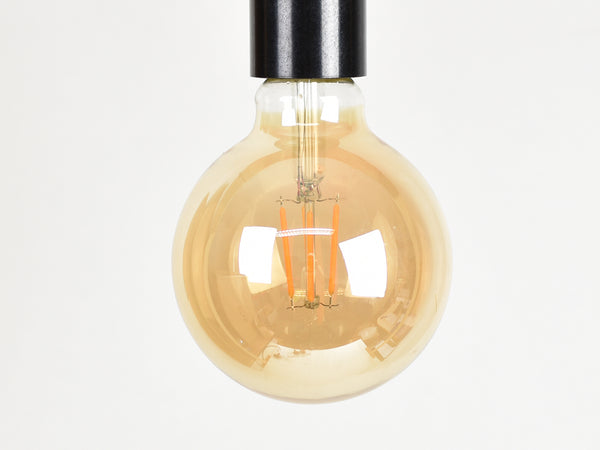E27 LED Filament Bulb | G95 | Amber - Vendimia Lighting Co.