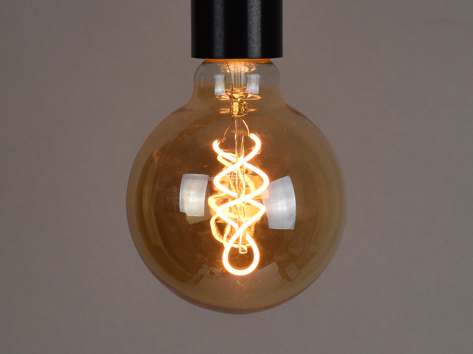 E27 LED Filament Bulb | G95 | Spiral - Vendimia Lighting Co.