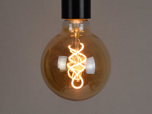 B22 LED Filament Bulb | G95 | Spiral - Vendimia Lighting Co.