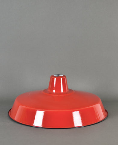 Enamel Shade | XL Industrial | Red - Vendimia Lighting Co.