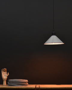Ceiling Pendant | Coolie | Beige Grey - Vendimia Lighting Co.
