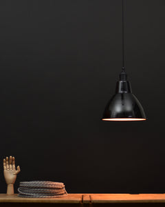 Ceiling Pendant | Dome | Jet Black - Vendimia Lighting Co.